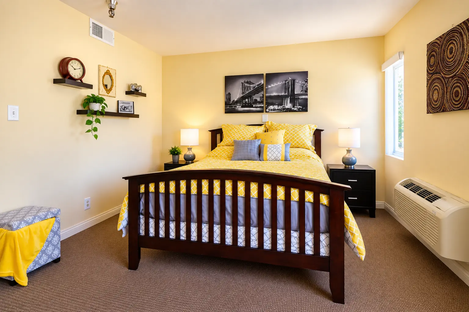 Vista Montana furnished residence bedroom